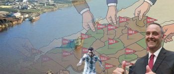 El país se desangra detrás de la farsa